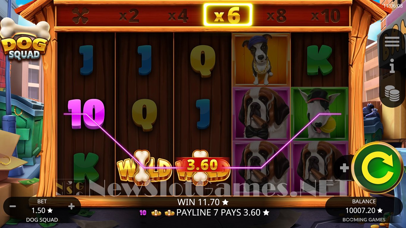 Dog Squad Slot Slot Image in Demo - pic. 7