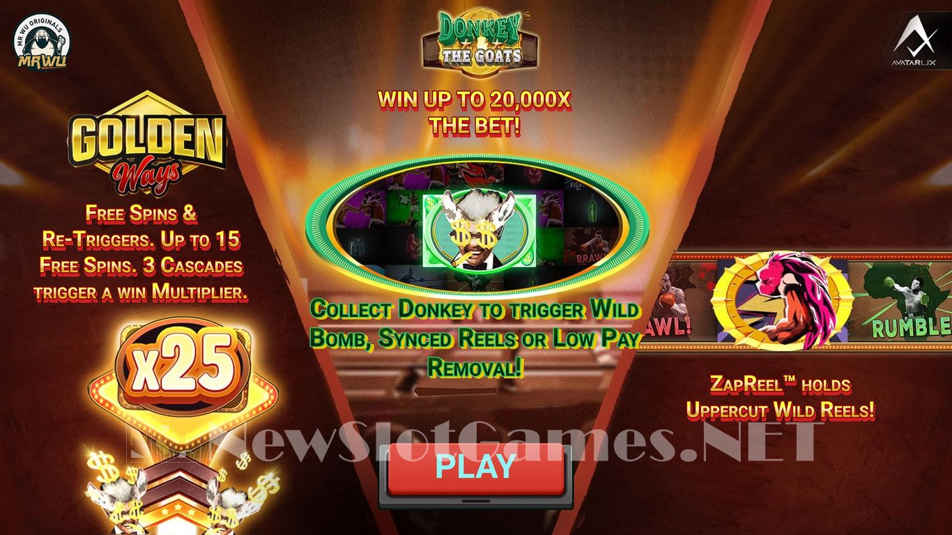 Donkey & the GOATs Slot Demo Image