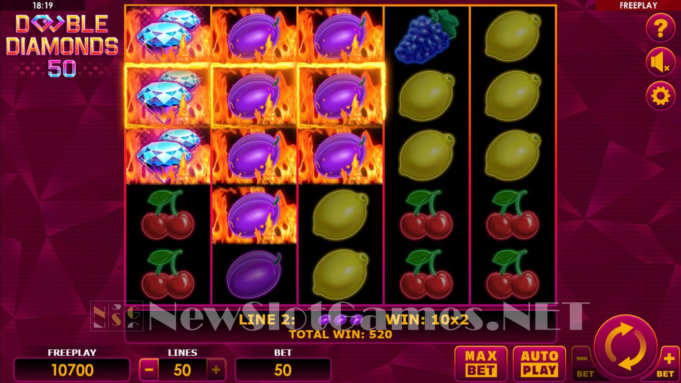Double Diamonds 50 Slot Slot Image in Demo - pic. 4
