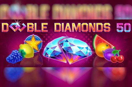 Double Diamonds 50 Slot Logo