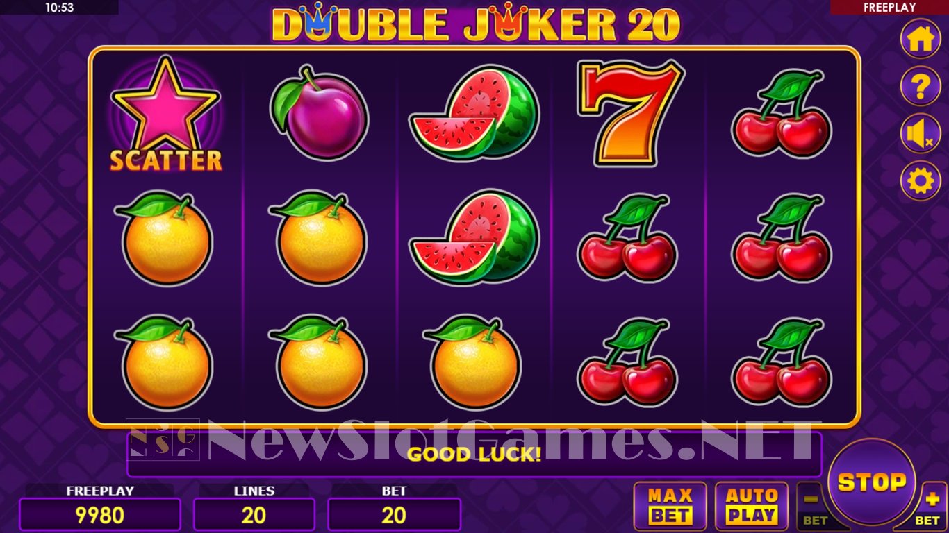 Double Joker 20 Slot Slot Image in Demo - pic. 2