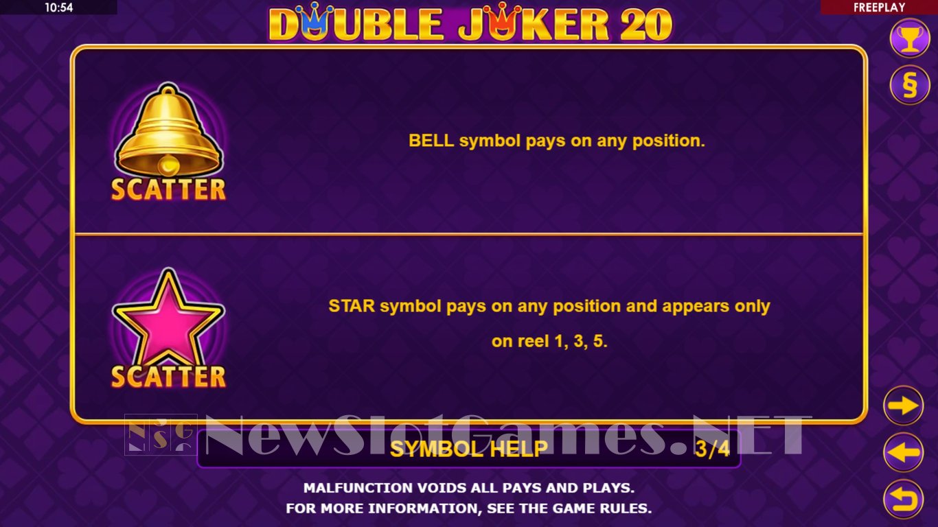 Double Joker 20 Slot Slot Image in Demo - pic. 7