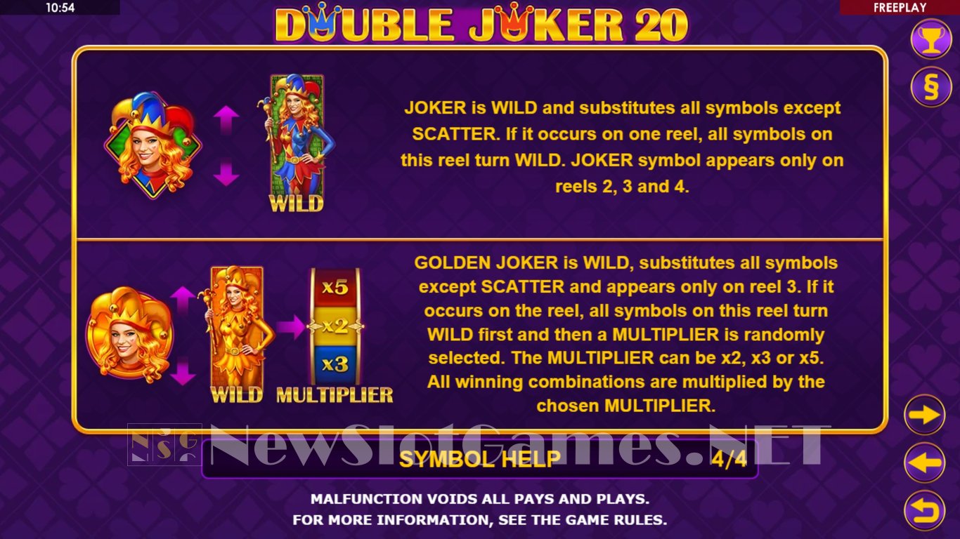 Double Joker 20 Slot Slot Image in Demo - pic. 8