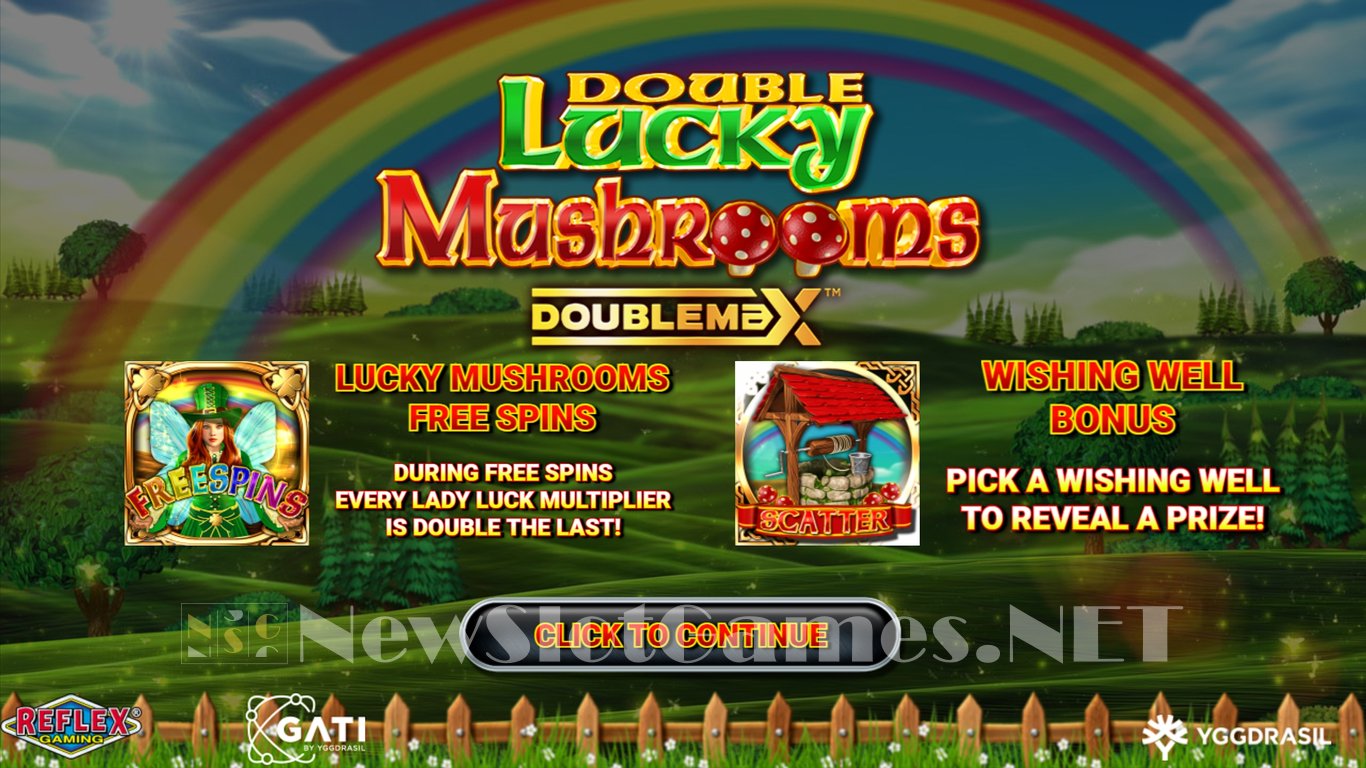 Double Lucky Mushrooms Slot Demo Image