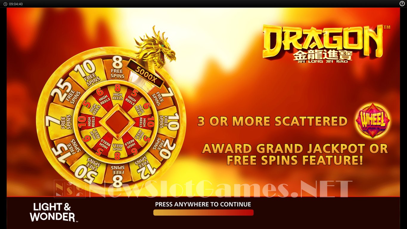 Dragon Jin Long Jin Bao Slot Demo Image