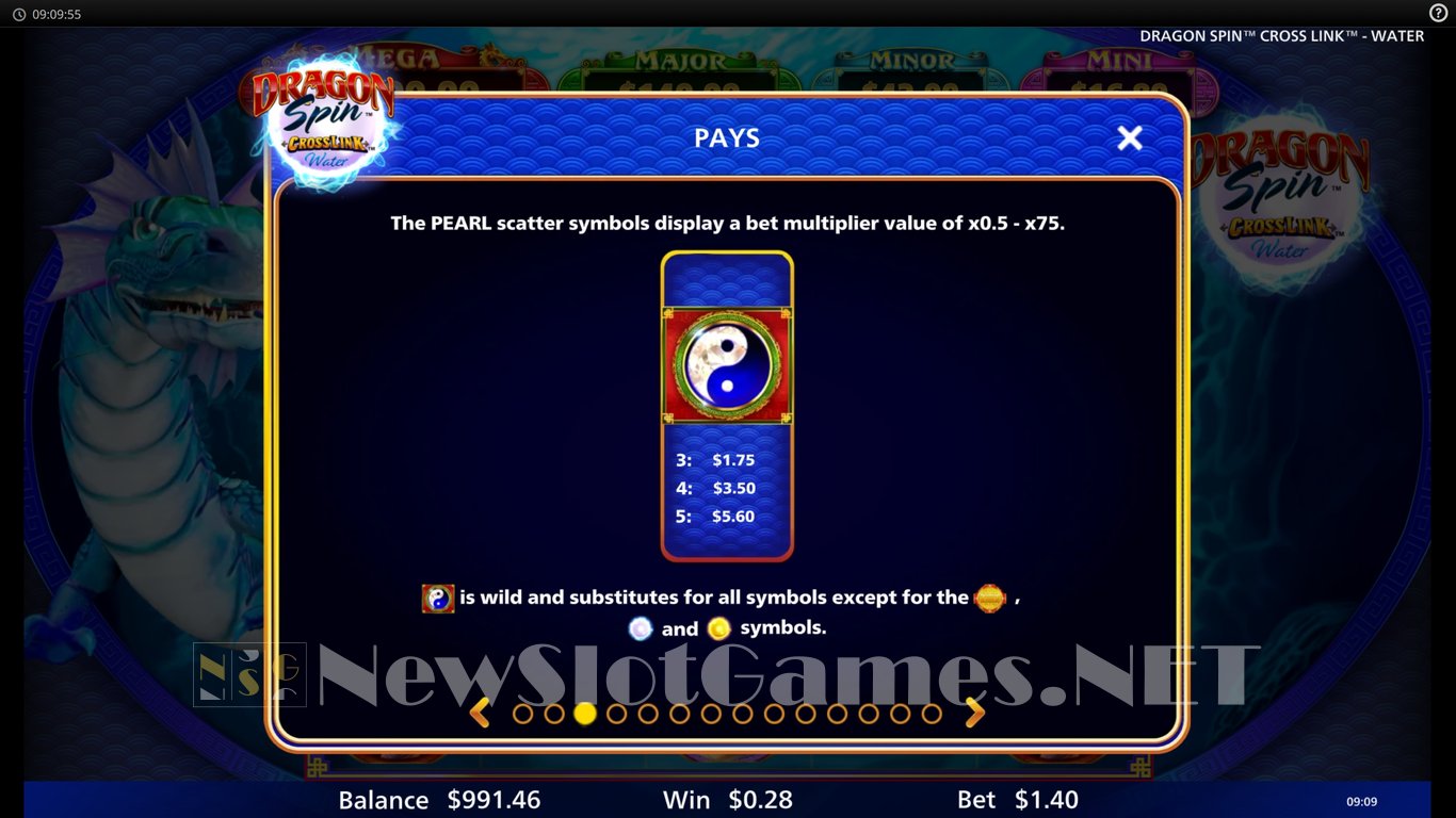 Dragon Spin CrossLink Water Slot Slot Image in Demo - pic. 7