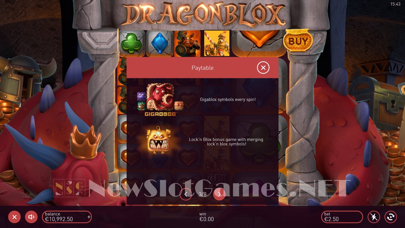 Dragon Blox Gigablox Slot Slot Image in Demo - pic. 5