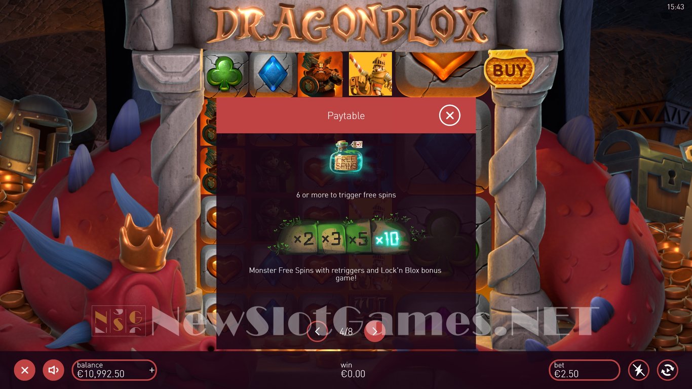 Dragon Blox Gigablox Slot Slot Image in Demo - pic. 6