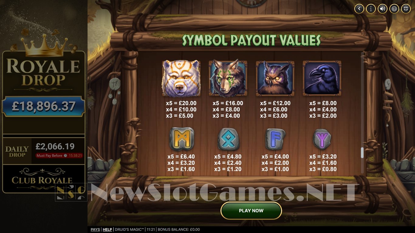 Druids Magic Slot Slot Image in Demo - pic. 14