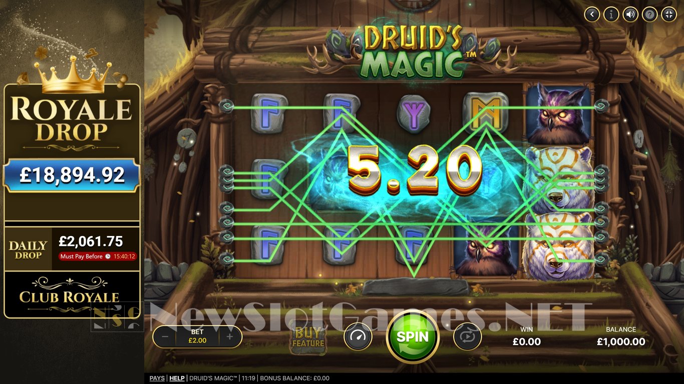 Druids Magic Slot Slot Image in Demo - pic. 4