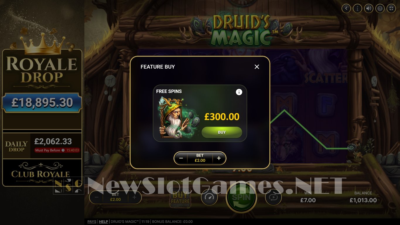 Druids Magic Slot Slot Image in Demo - pic. 5