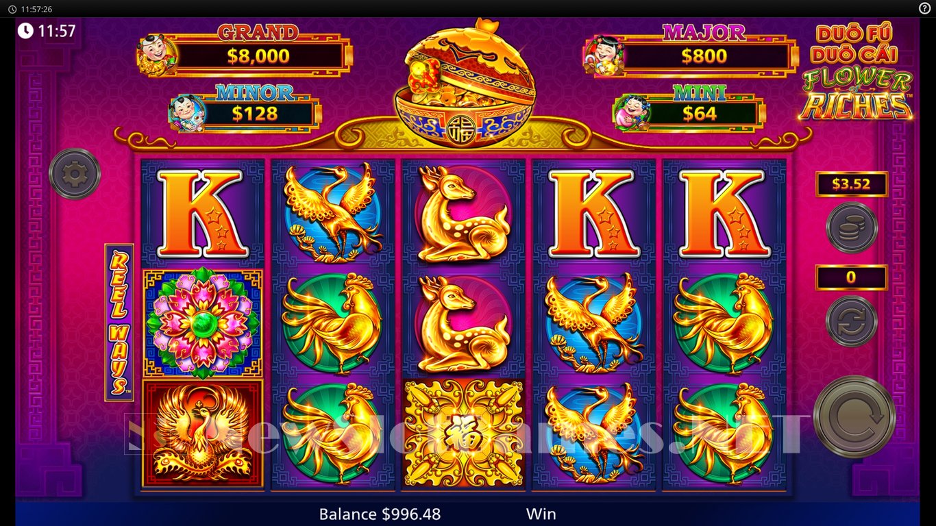Duo Fu Duo Cai Flower of Riches Slot Slot Image in Demo - pic. 2