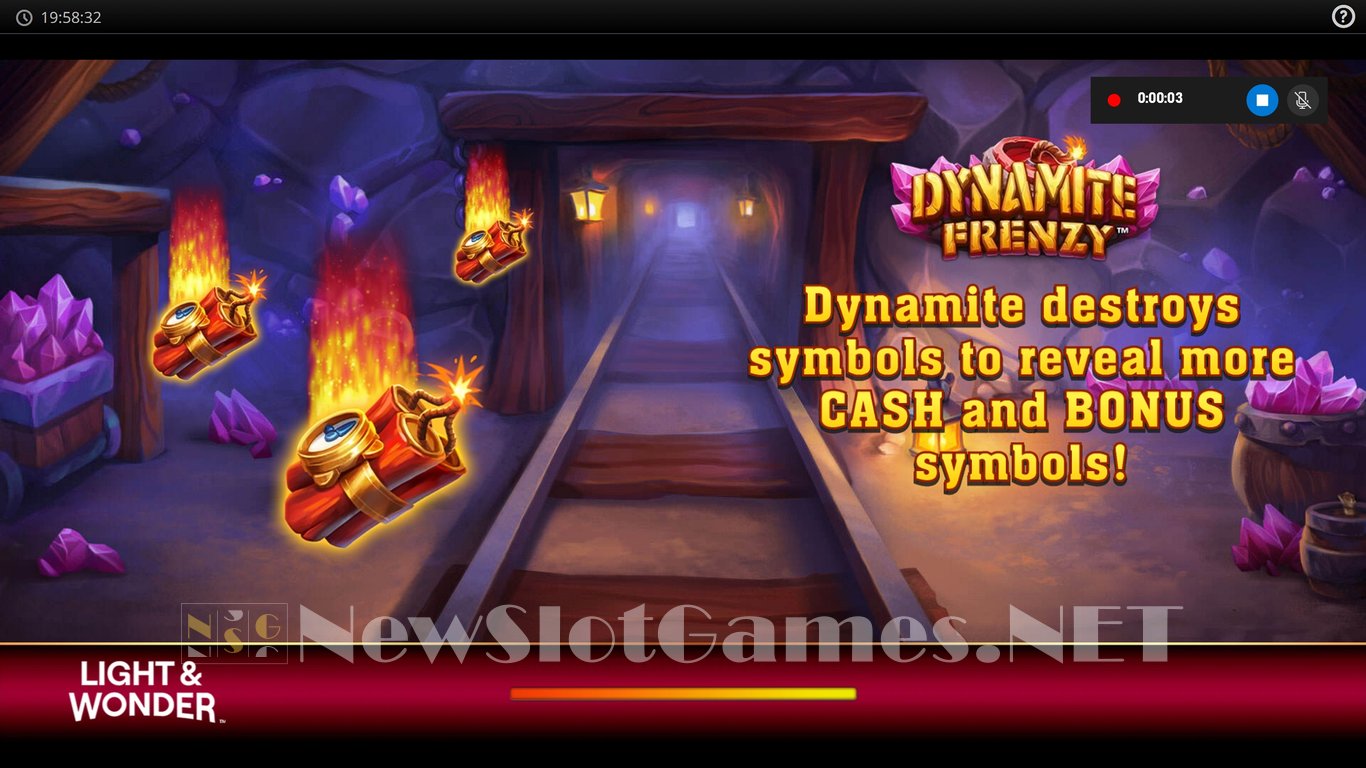 Dynamite Frenzy Slot Demo Image