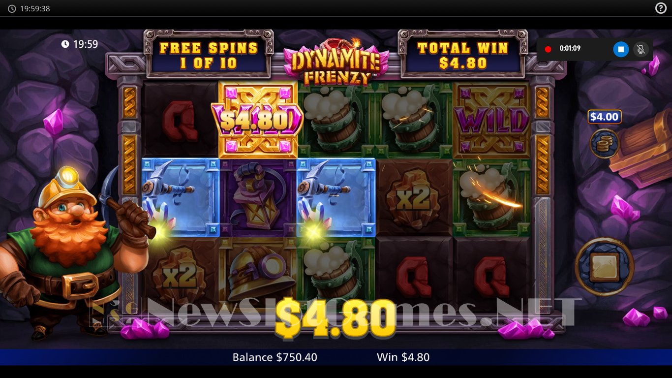 Dynamite Frenzy Slot Slot Image in Demo - pic. 10