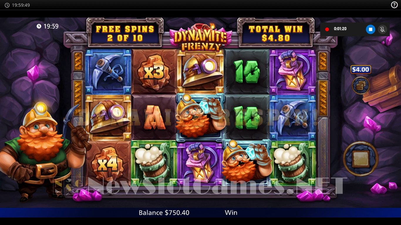 Dynamite Frenzy Slot Slot Image in Demo - pic. 11