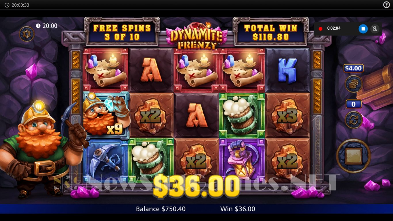 Dynamite Frenzy Slot Slot Image in Demo - pic. 13