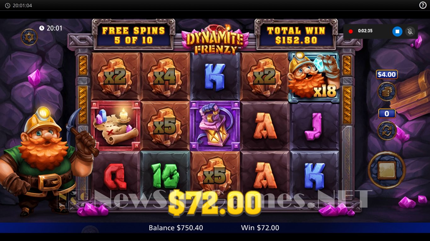 Dynamite Frenzy Slot Slot Image in Demo - pic. 14
