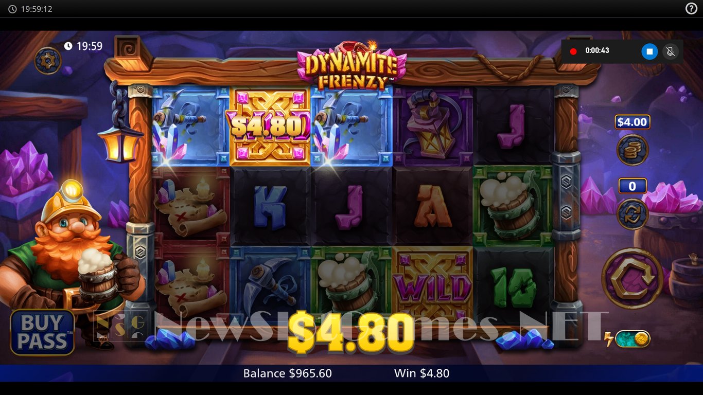 Dynamite Frenzy Slot Slot Image in Demo - pic. 6