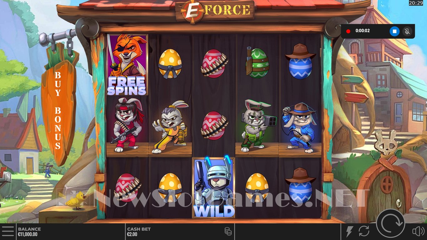 E-Force Slot Demo Image
