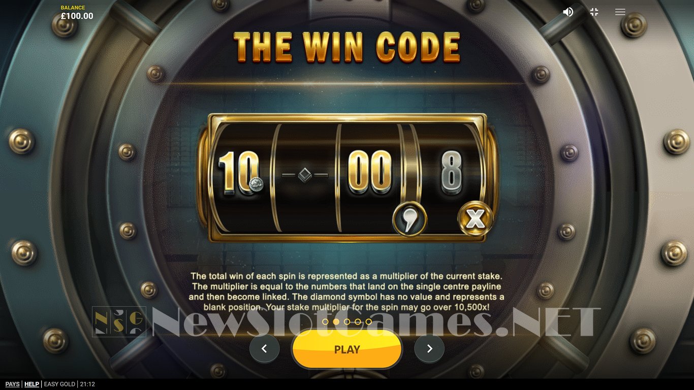 Easy Gold Slot Demo Image