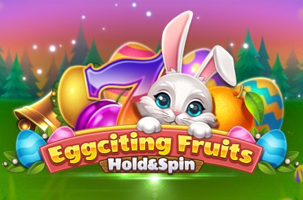 Eggciting Fruits Slot Logo