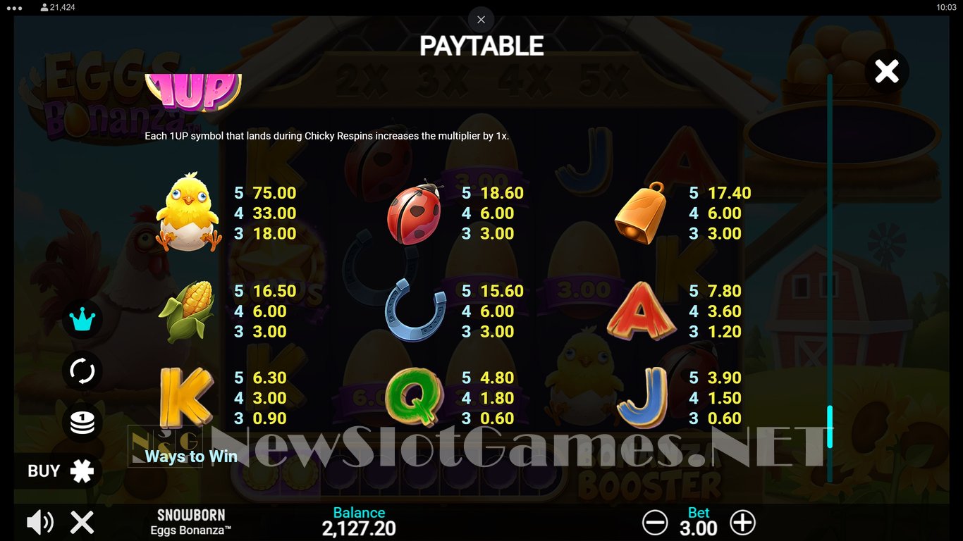 Eggs Bonanza Slot Slot Image in Demo - pic. 9