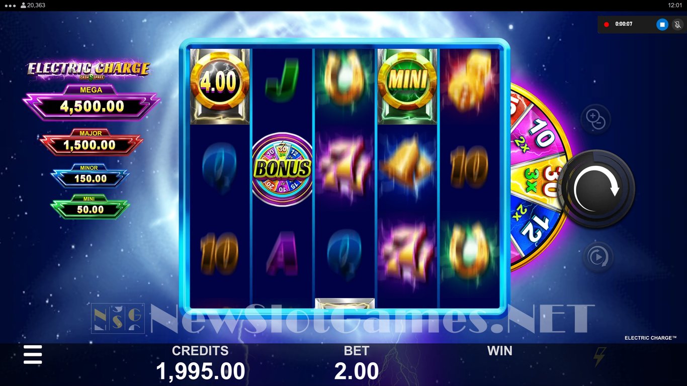 Electric Charge Slot Slot Image in Demo - pic. 3