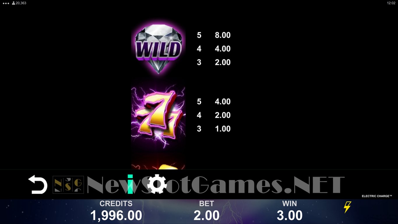 Electric Charge Slot Slot Image in Demo - pic. 9