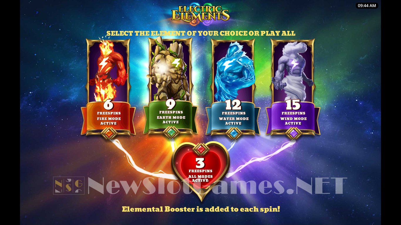 Electric Elements Slot Slot Image in Demo - pic. 11