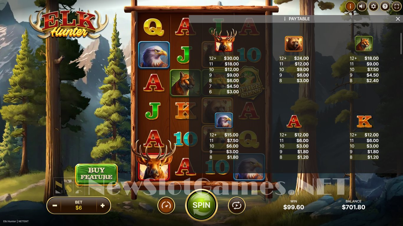 Elk Hunter Slot Slot Image in Demo - pic. 11