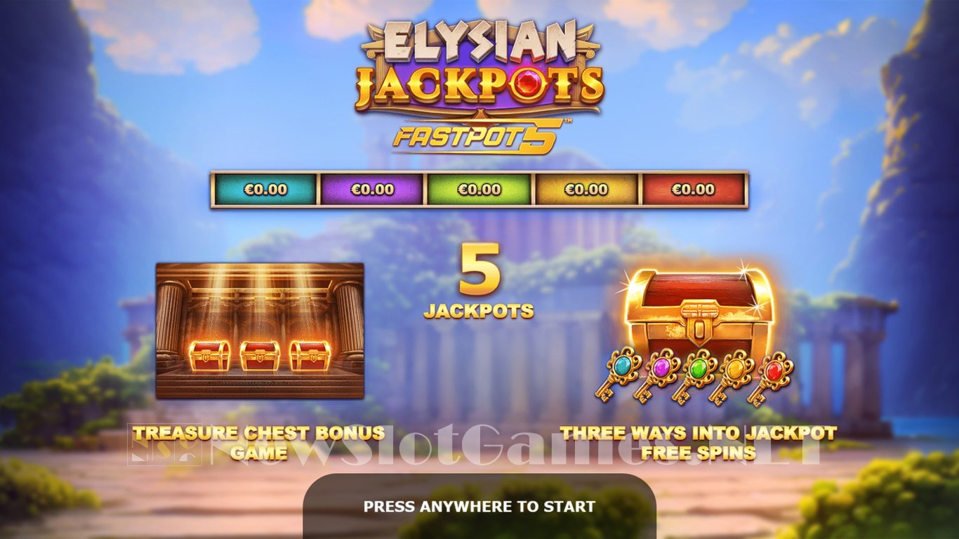 Elysian Jackpots Slot Demo Image