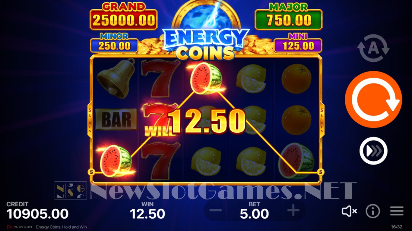 Energy Coins Hold and Win Slot Slot Image in Demo - pic. 6
