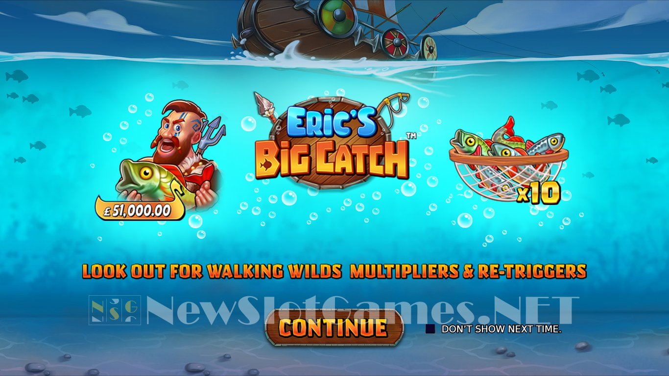 Erics Big Catch Slot Demo Image