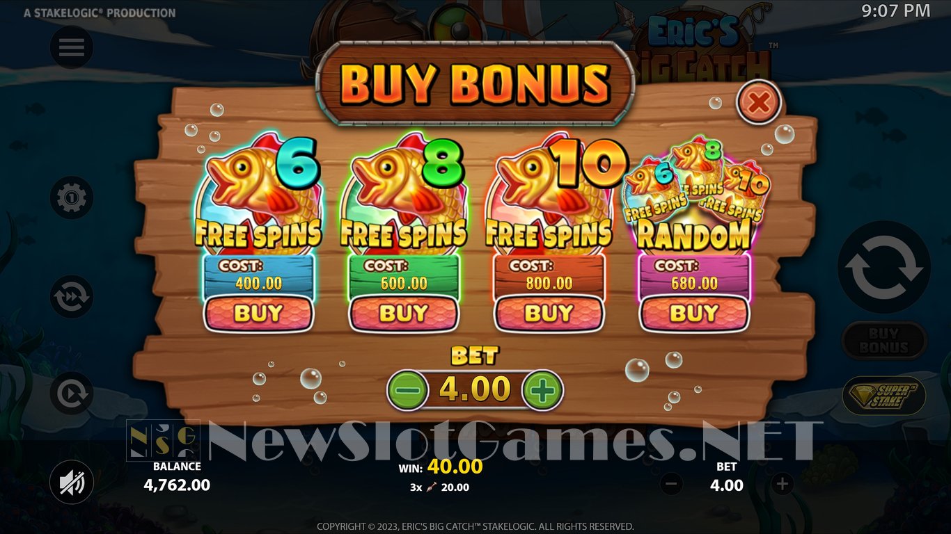 Erics Big Catch Slot Slot Image in Demo - pic. 7