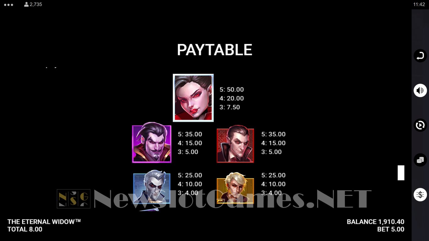 The Eternal Widow Slot Slot Image in Demo - pic. 7