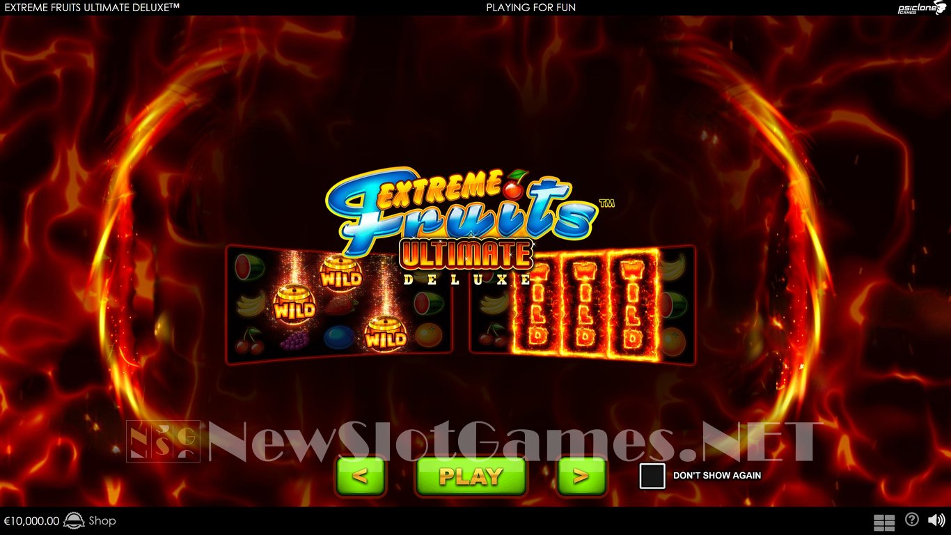 Extreme Fruits Ultimate Deluxe Slot Demo Image