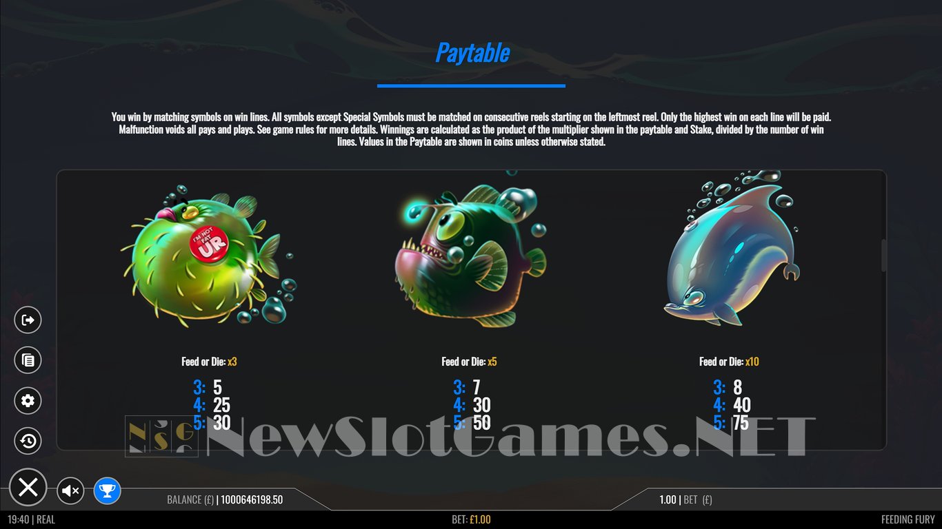 Feeding Fury Slot Slot Image in Demo - pic. 7