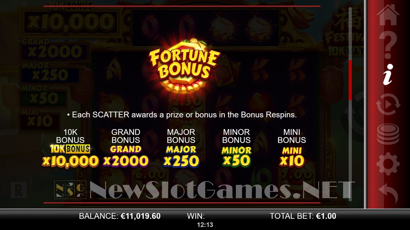 Festival 10K Ways Slot Slot Image in Demo - pic. 6