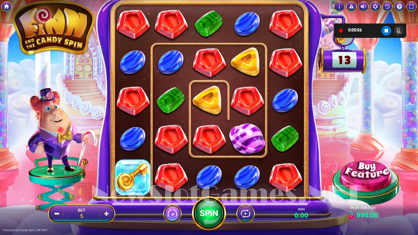 Finn and The Candy Spin Slot Demo Image