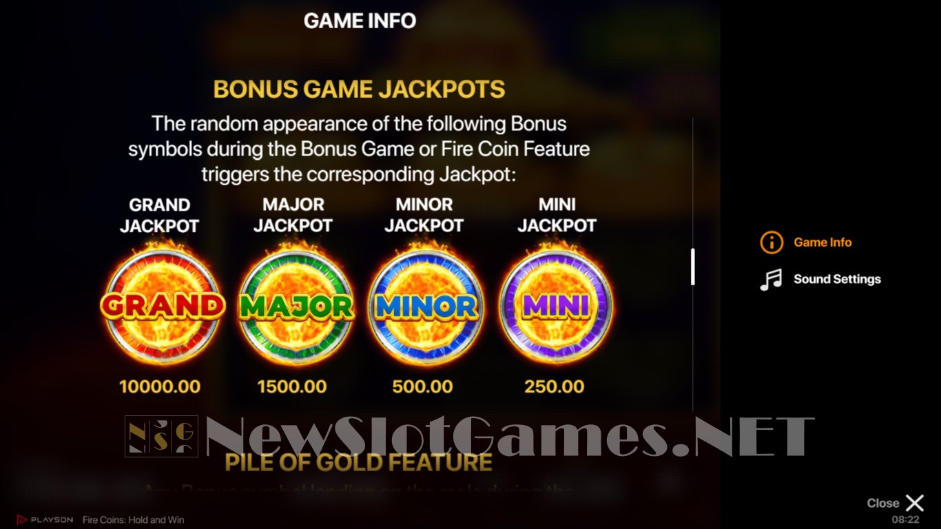 Fire Coins Hold & Win Slot Slot Image in Demo - pic. 7