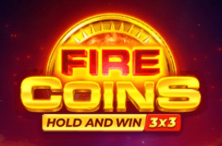 Fire Coins Hold & Win Slot Logo