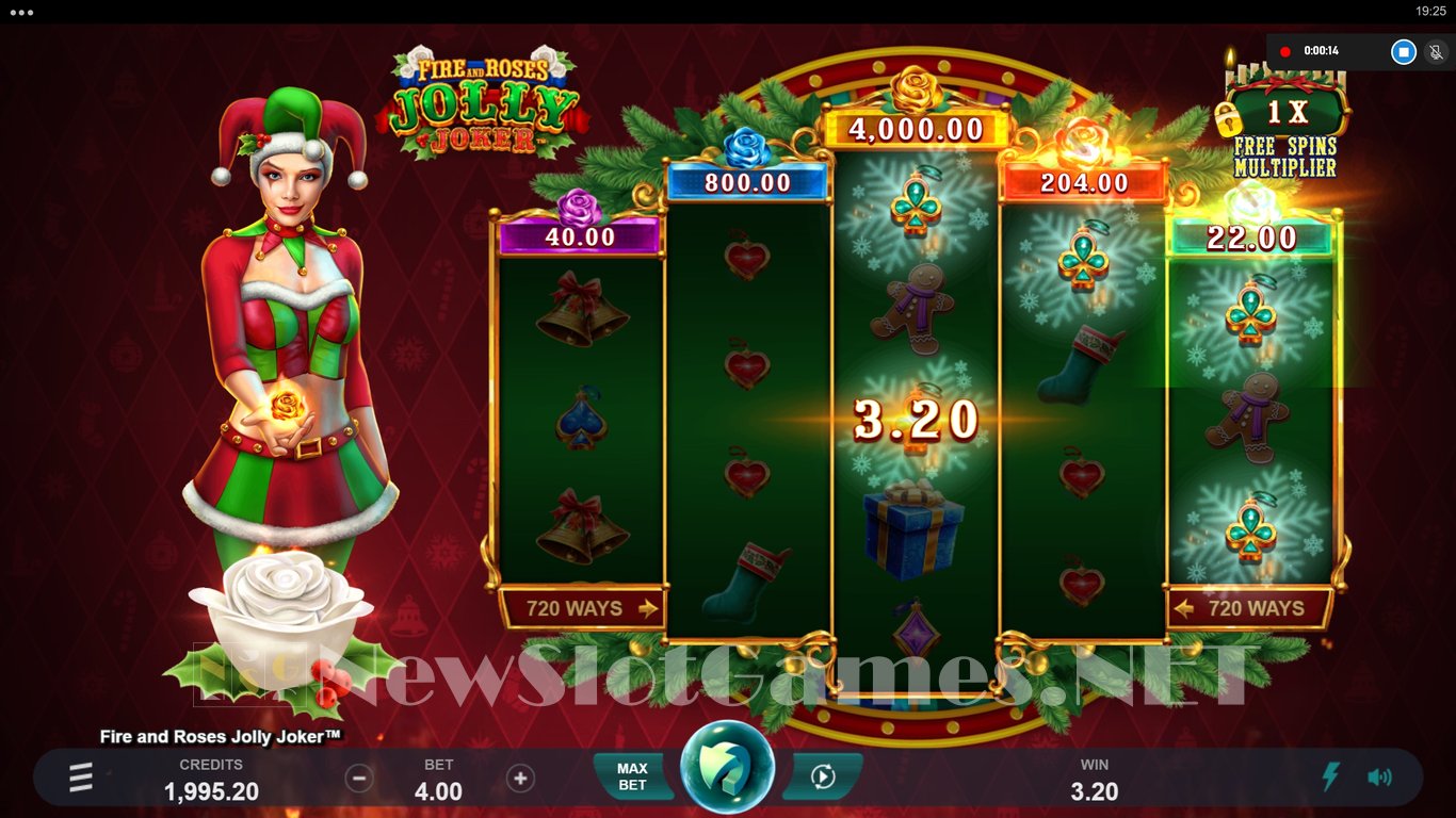Fire and Roses Jolly Joker Slot Slot Image in Demo - pic. 2