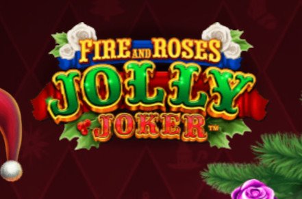 Fire and Roses Jolly Joker Slot Logo
