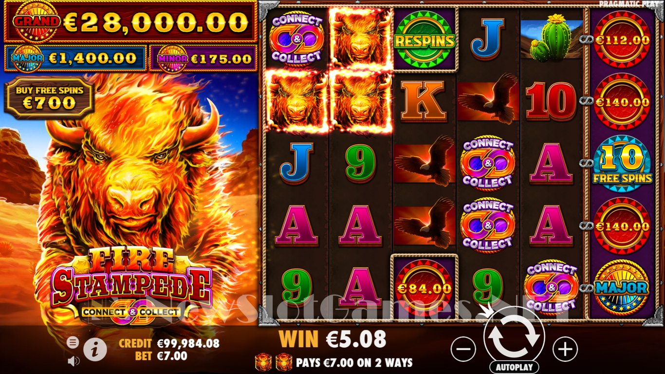 Fire Stampede Slot Slot Image in Demo - pic. 3