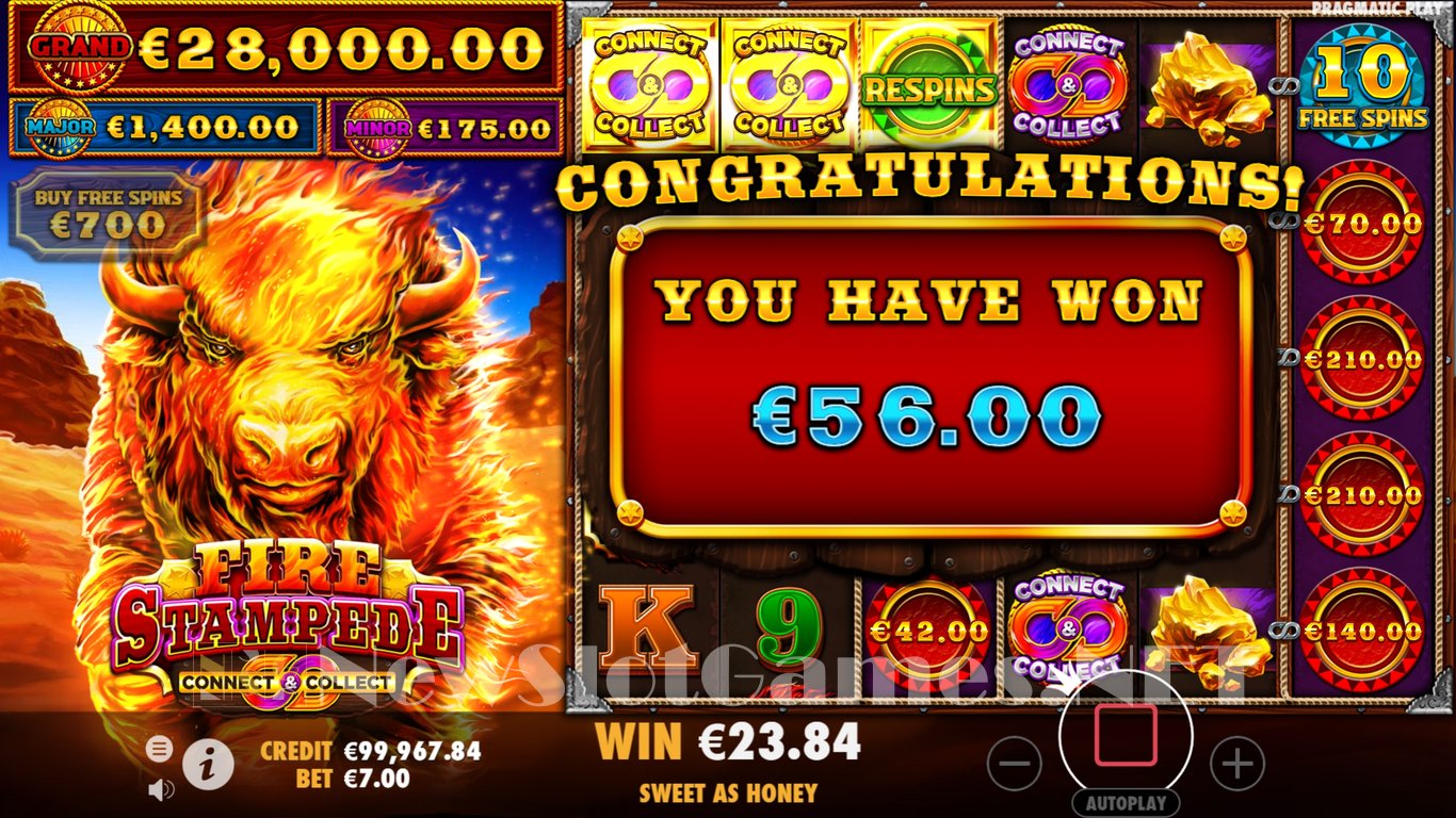 Fire Stampede Slot Slot Image in Demo - pic. 6