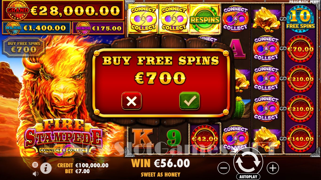 Fire Stampede Slot Slot Image in Demo - pic. 7