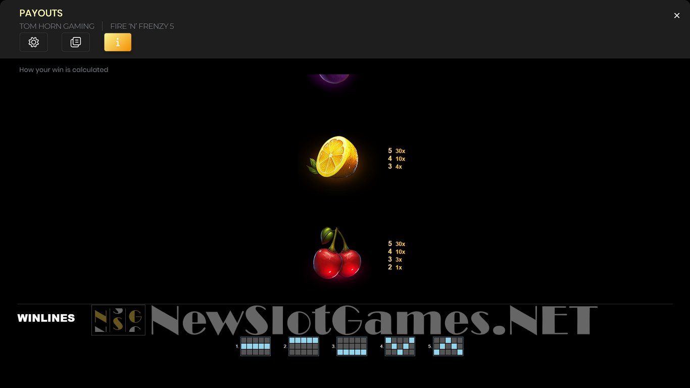 Fire n Frenzy 5 Slot Slot Image in Demo - pic. 9