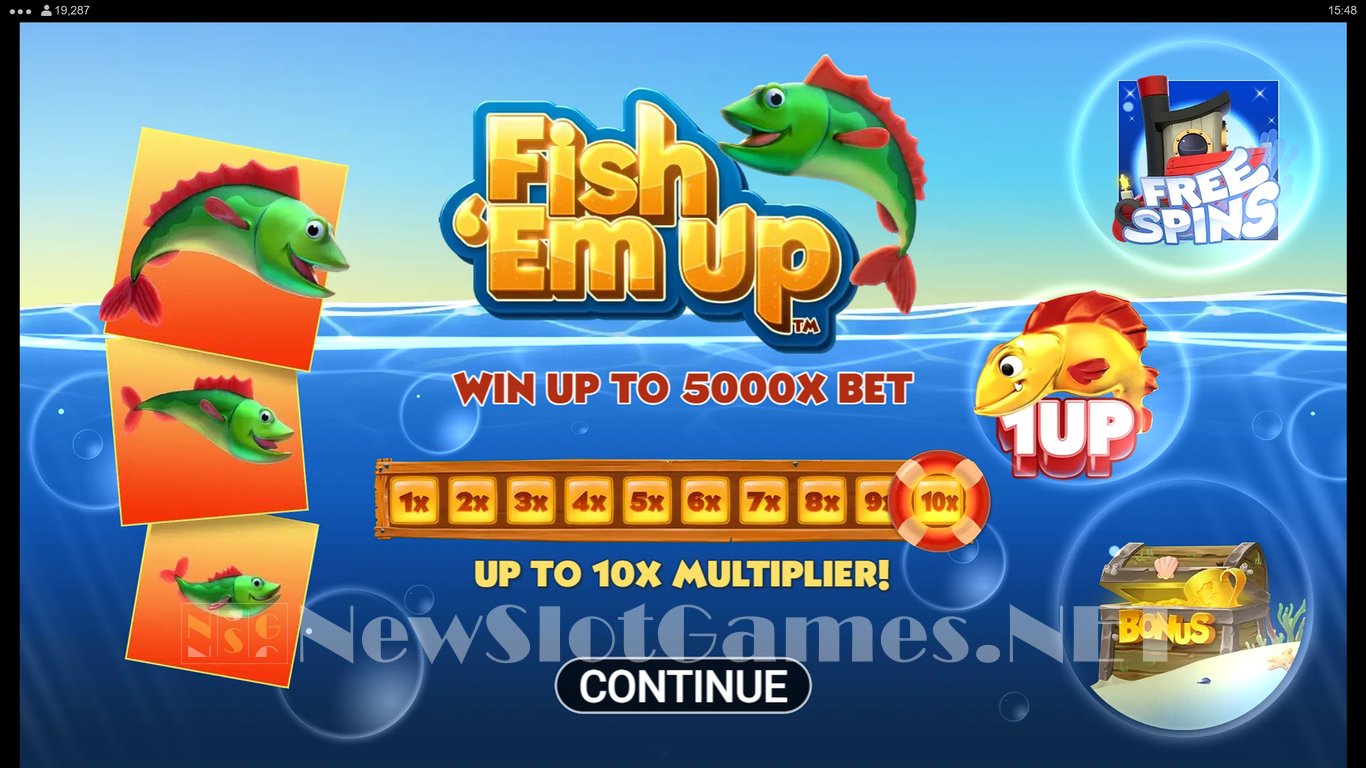 Fish Em Up Slot Demo Image