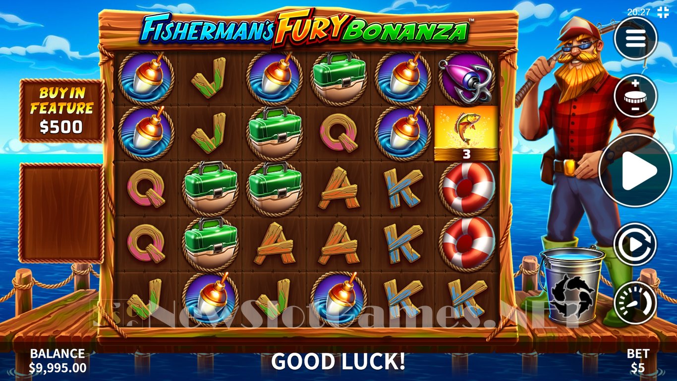 Fishermans Fury Bonanza Slot Slot Image in Demo - pic. 2