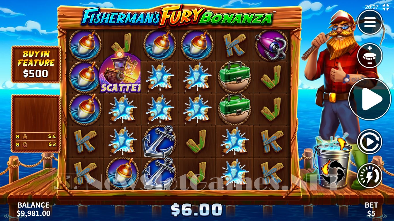 Fishermans Fury Bonanza Slot Slot Image in Demo - pic. 4